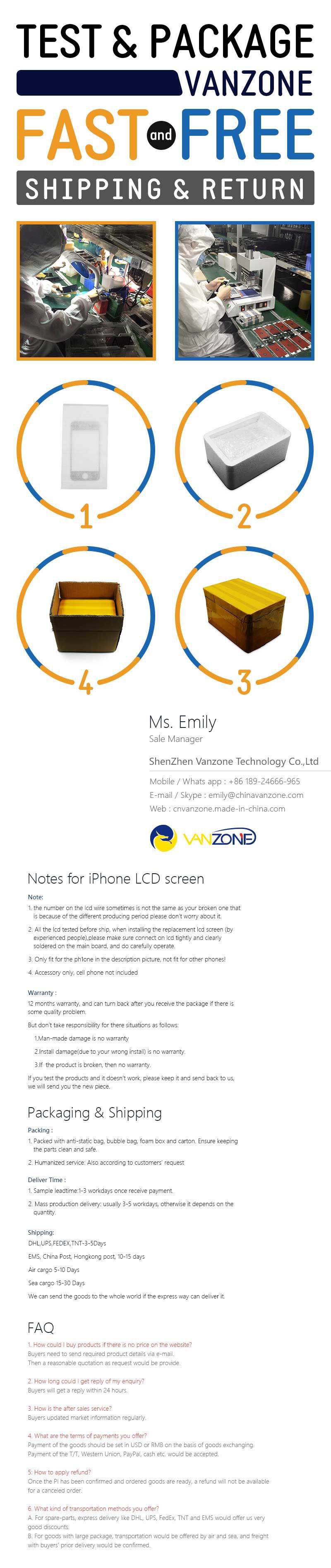 Mobile Phone LCD Screen Repair Parts Phone Accessories for Samsung A10 A20 A30 A40 A50 A60 A70 Display