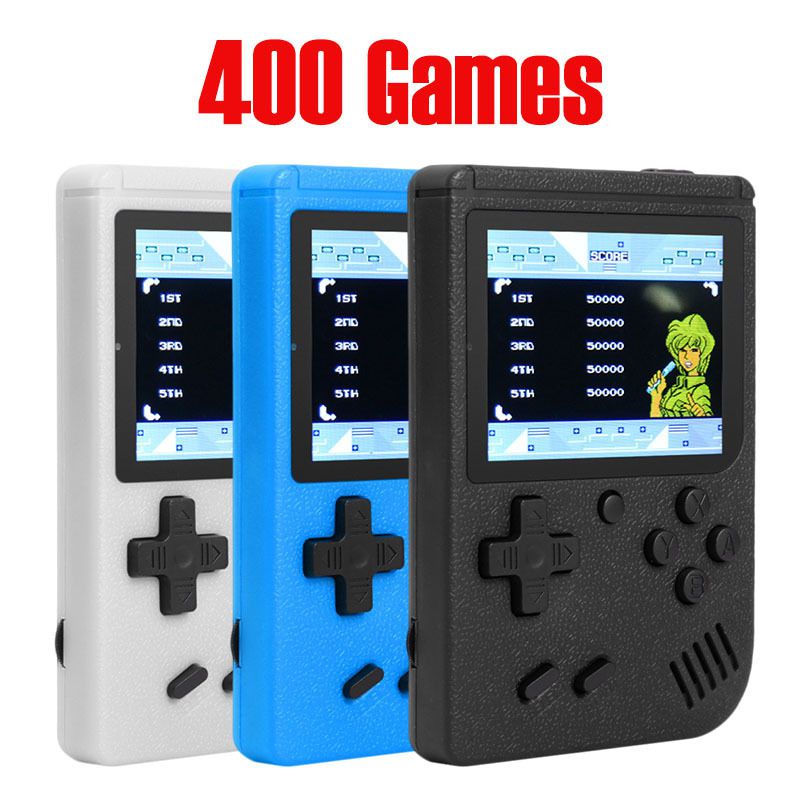 Retro Portable Mini Handheld Sup Game Console 8-Bit Color LCD Kids Color Game Built-in 400 Games Player Sup Game Console